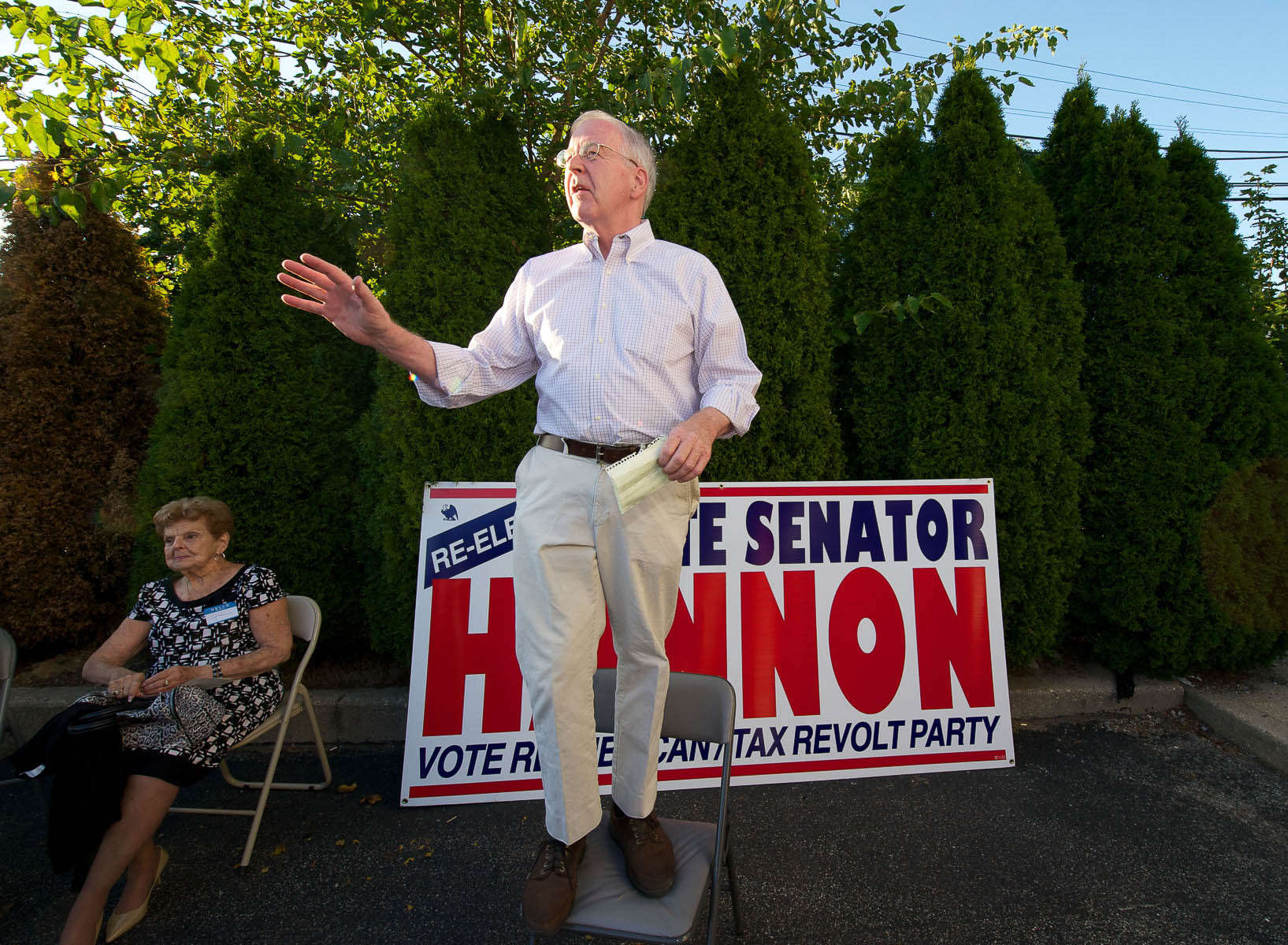  : Senator Kemp Hannon : Photojournalist 